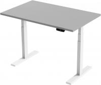 Стол Smartstol 120x80x3.6 (белый/серый камень)