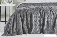 Плед АртПостель Узор 20-011 (220x200, графит)