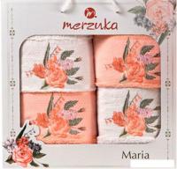 Набор полотенец Merzuka Maria 11851 (4 шт, в коробке, оранжевый)