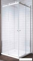 Душевой уголок Adema Слайд Виеркант 100 (хром/прозрачное стекло)