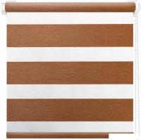 Рулонные шторы АС МАРТ Юпитер 85x200 (коричневый)