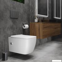 Унитаз подвесной Roxen Cube Bidet 530135-01X Rimless Soft Close с функцией биде