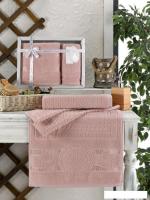 Набор полотенец Philippus Piliumunus 11258 (2 шт, в коробке, пудра)
