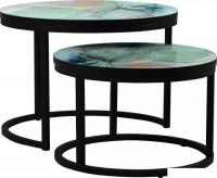 Журнальный столик Мир стульев №6 (черный муар/фото 1106684915)