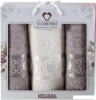 Набор полотенец Two Dolphins Melissa 10702 (3 шт, в коробке, лиловый)