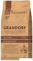 Сухой корм для собак Grandorf Medium & Maxi Breeds Duck & Turkey (с уткой и индейкой) 10 кг
