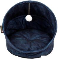 Лежак Scruffs Kensington Cat Cave 661808 (синий)