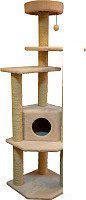 Комплекс Cat House Торнадо сизаль (бежевый)