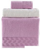 Набор полотенец Two Dolphins Atlas 11817 (3 шт, в коробке, розовый)