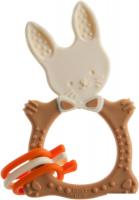 Погремушка с прорезывателем Roxy Kids Bunny Teether RBT-001BD