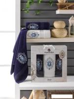 Набор полотенец Merzuka Boss 10056 (3 шт, в коробке, синий)