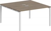 Стол Norden 120x143.8x75 SG.244.OD.63.WH (белый/дуб темный)