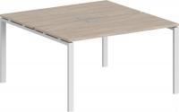 Стол Norden 120x143.8x75 SG.244.OL.63.WH (белый/дуб светлый)