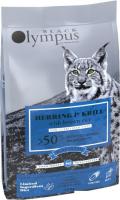 Сухой корм для кошек Black Olympus для стерилизованных кошек сельдь и криль (8кг)