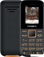 Кнопочный телефон TeXet TM-202 (черный)