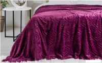 Плед АртПостель Узор 15-013 (150x200, фиолетовый)