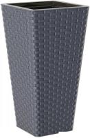 Кашпо Form-Plastic Rattana Slim FP-3910-014 (антрацитовый)