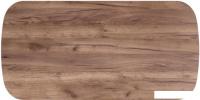 Столешница Millwood Закругленная 250x120 (дуб табачный Craft)