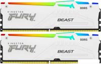 Оперативная память Kingston FURY Beast RGB 2x16ГБ DDR5 5200 МГц KF552C40BWAK2-32