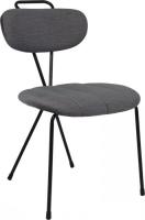 Стул AksHome Tori (серый велюр Voss 15/черный)