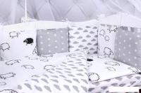 Постельное белье Amarobaby Good Night (белый/серый)