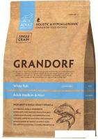 Сухой корм для собак Grandorf Medium & Maxi Breeds White Fish (с белой рыбой) 1 кг