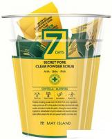 May Island Скраб для лица 7 Days Secret Pore Clear Powder Scrub (12x5 г)
