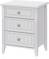 Комоды, тумбы Bravo Мебель Мэгги (белый снег/лак белый)