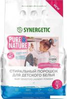 Стиральный порошок Synergetic Baby Sensitive для детского белья гипоаллергенный 3 кг