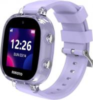 Умные часы с наушниками Aimoto Crystal 4G (сиреневый)