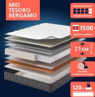 Матрас Mio Tesoro Bergamo 90x200 (джерси трикотаж)