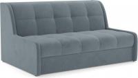 Диван Мебель-АРС Аккордеон Барон №6 НПБ 180x200 (велюр серый/синий HB-178/26)