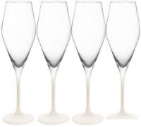 Набор бокалов для шампанского Villeroy & Boch Manufacture Rock Blanc 11-3799-8131 (4шт)