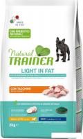 Сухой корм для собак Trainer Natural мелких и миниатюрных пород с избыточным весом с индейкой 2 кг