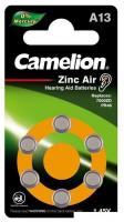 Батарейка Camelion A13 6 шт. [A13-BP6]
