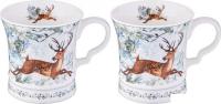 Набор кружек Lefard Christmas Олень 417-109 (2шт)