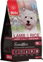 Сухой корм для собак Blitz Adult Small Lamb & Rice 1.8 кг