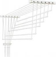 Сушилка для белья Comfort Alumin Потолочная 6 Прутьев 140 см (алюминий/белый, металлическое креплени