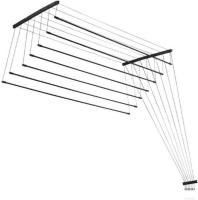 Сушилка для белья Comfort Alumin Потолочная 7 прутьев Black Style 160 см (алюминий)