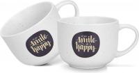 Набор кружек Fissman Smile Happy 3731 (2шт)