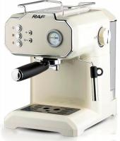 Рожковая кофеварка RAF R.104 (белый)