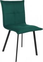 Стул AksHome Рубик U (Velutto 33 темно-зеленый велюр/черный)