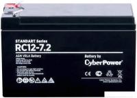 Аккумулятор для ИБП CyberPower RC12-7.2 (12В/7.2 А·ч)