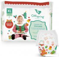 Трусики-подгузники Offspring XL 12-20 кг Новый год (30 шт)