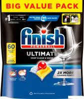 Капсулы для посудомоечной машины Finish Powerball Ultimate All In 1 Лимон (60 шт)