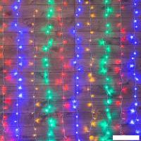 Новогодняя гирлянда Neon-Night Светодиодный Дождь 1.5х1.5 м 235-019 (мультиколор)