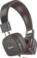 Наушники Hoco W56 (коричневый)