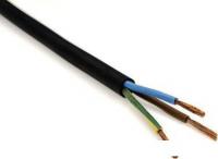 Кабель силовой ККЗ КГтп-ХЛ 3x2.5 (черный)