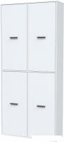 Шкаф распашной Интерлиния Skill-20 (4) (белый/белый)
