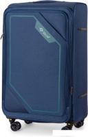 Чемодан-спиннер Solier STL2240 (M, синий/зеленый)